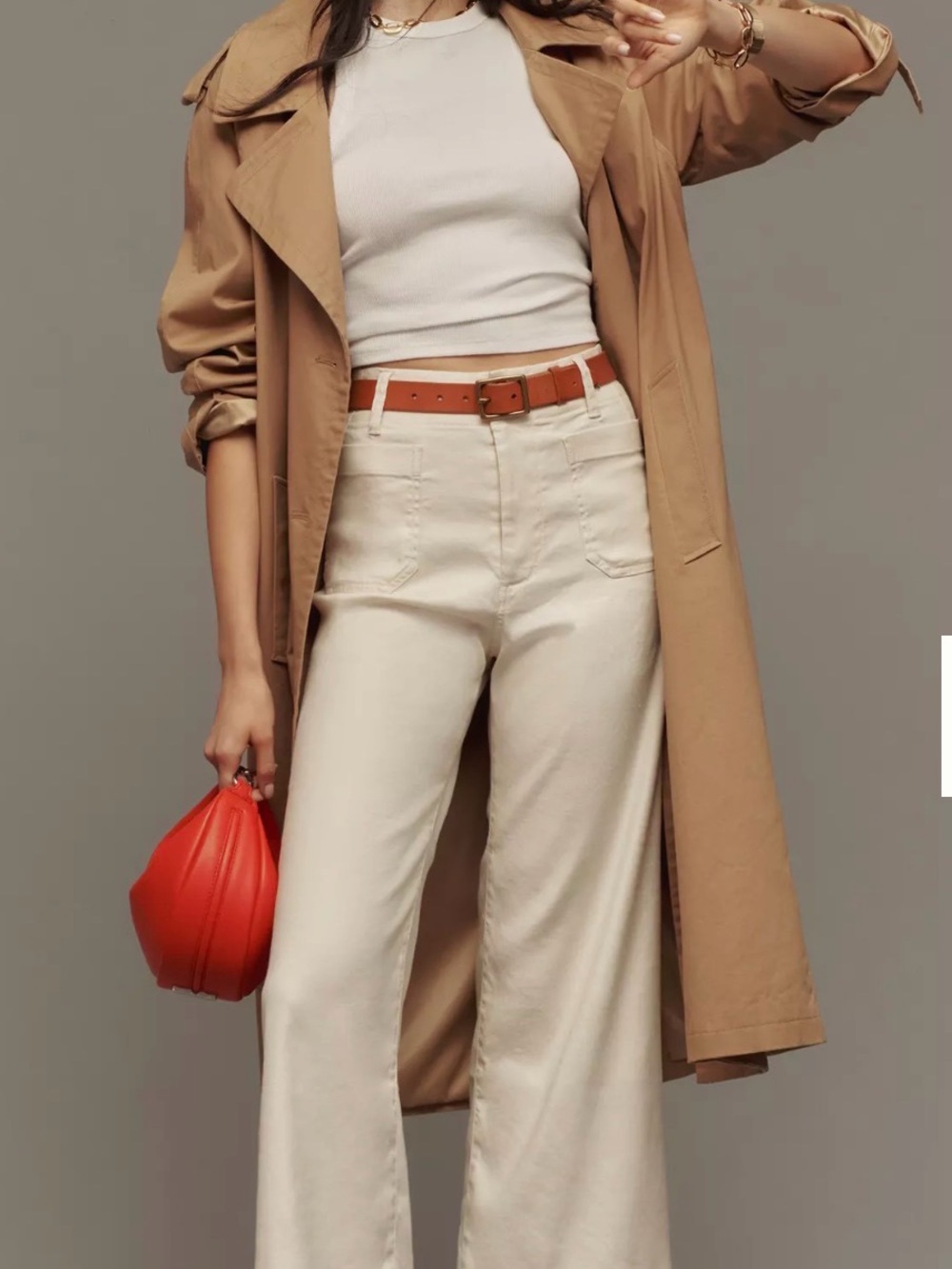 Maeve the Colette 31 European‎ linen stretch wide leg pants capsule